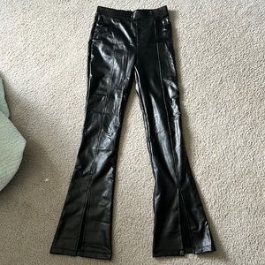 Faux Leather Pants